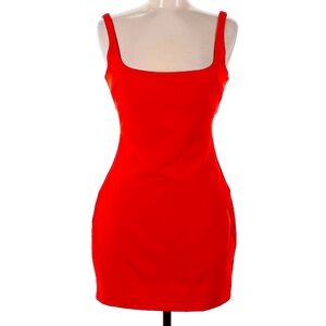 NWithoutT  Zara Red Scoop Neck Viral Mini Dress Never Worn